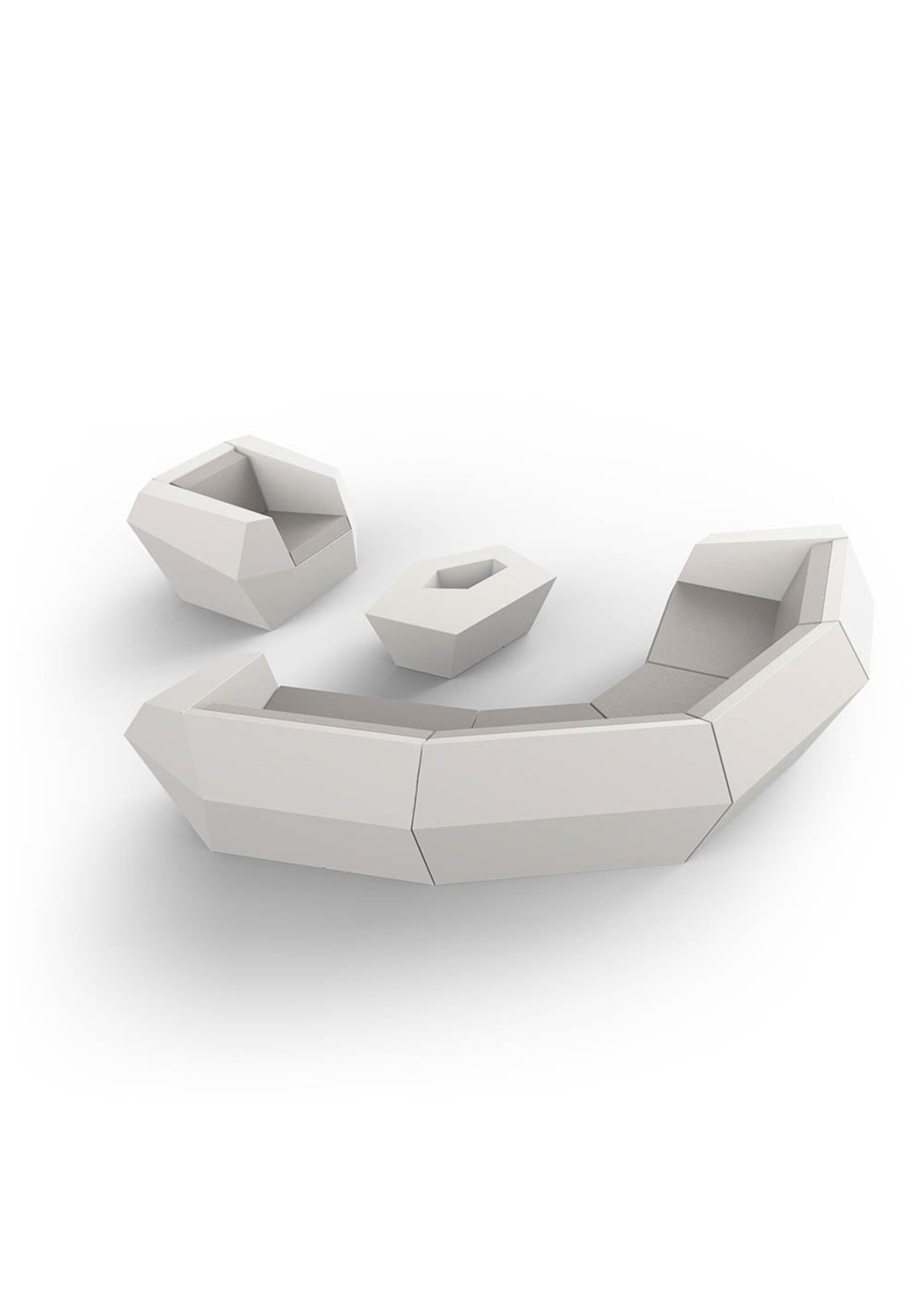 Vondom Faz Sofa Armless Section