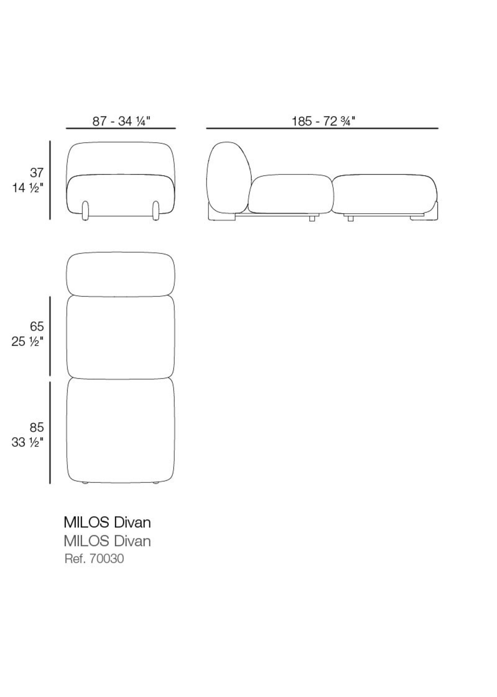 Vondom Milos Divan Section