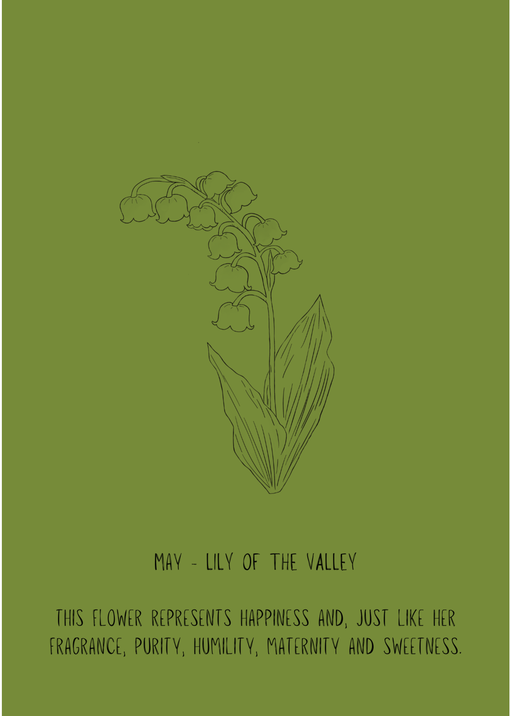 Charm-collection "Lets bloom!" - Lily of the valley