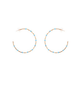 Go Dutch Label Cute blue/gold hoops