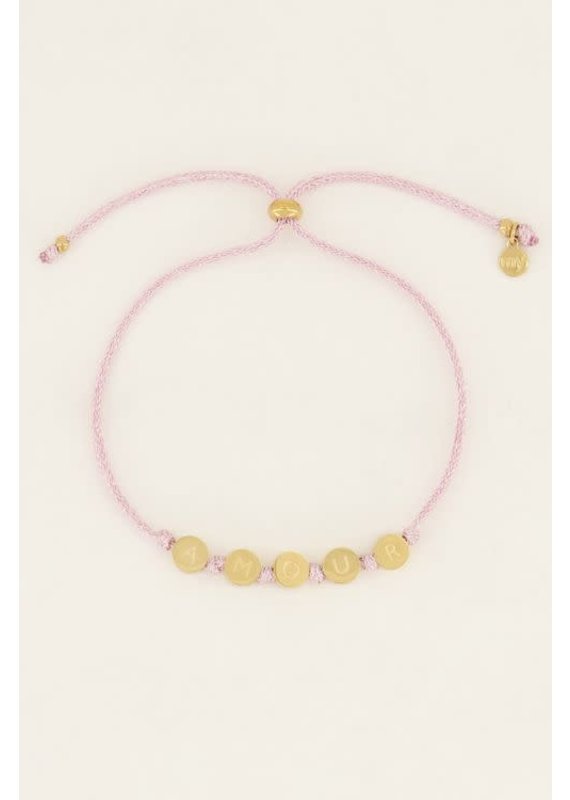 My Jewellery Roze armband amour