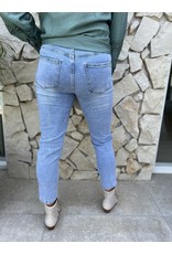 Destroyed summer stretch jeans