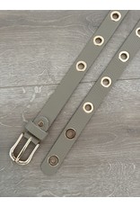 Musthave gold ring belt | beige