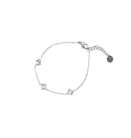 Go Dutch Label Diamond bracelet silver