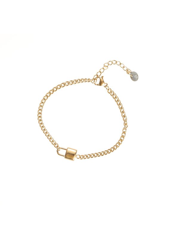 Go Dutch Label Key lock bracelet