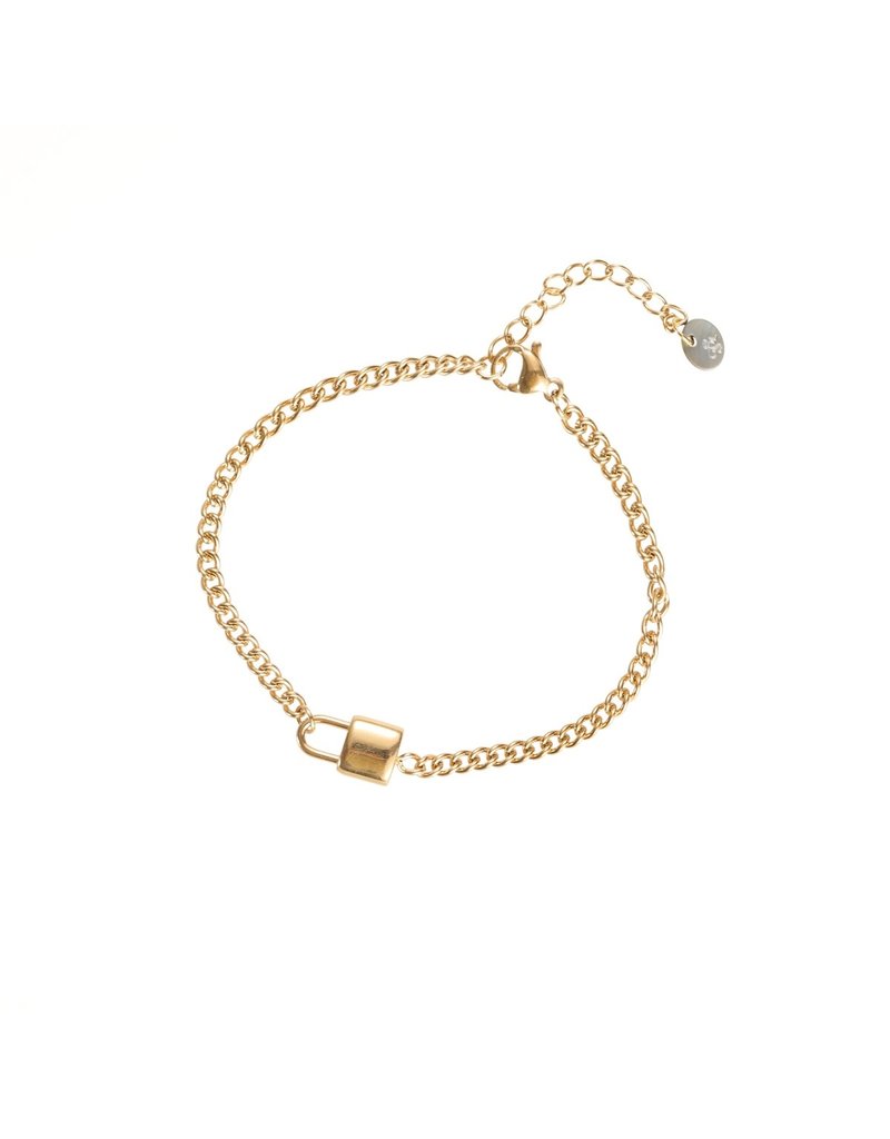 Go Dutch Label Key lock bracelet