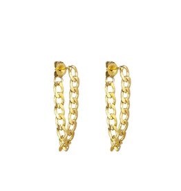 Go Dutch Label Chain earrings