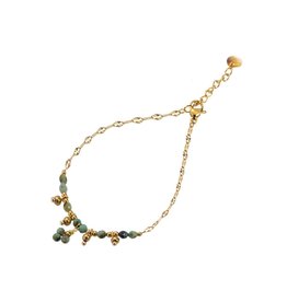 Go Dutch Label Turquoise gemstone bracelet
