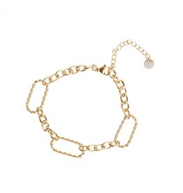 Go Dutch Label Big chain bracelet