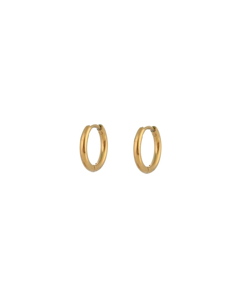 Go Dutch Label Hoops 10mm gold