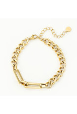 Duo chain bracelet