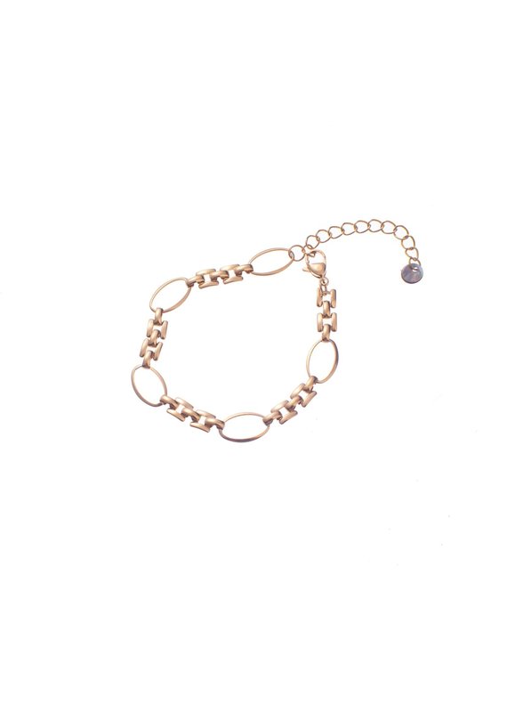 Go Dutch Label Oval chain bracelet