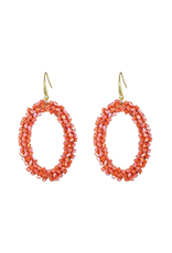 21Jewelz Musthave coral statement earrings