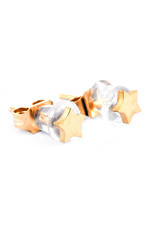 Go Dutch Label D&E - Sterren studs - goud
