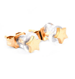 Go Dutch Label D&E - Sterren studs - goud
