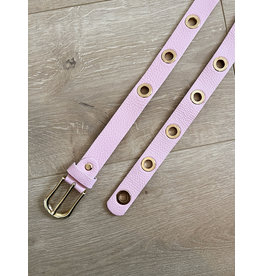 21Jewelz Musthave Gold Ring Belt | Pink