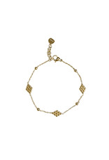 21Jewelz Diamond dots bracelet