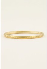 My Jewellery Bangle met zigzag patroon