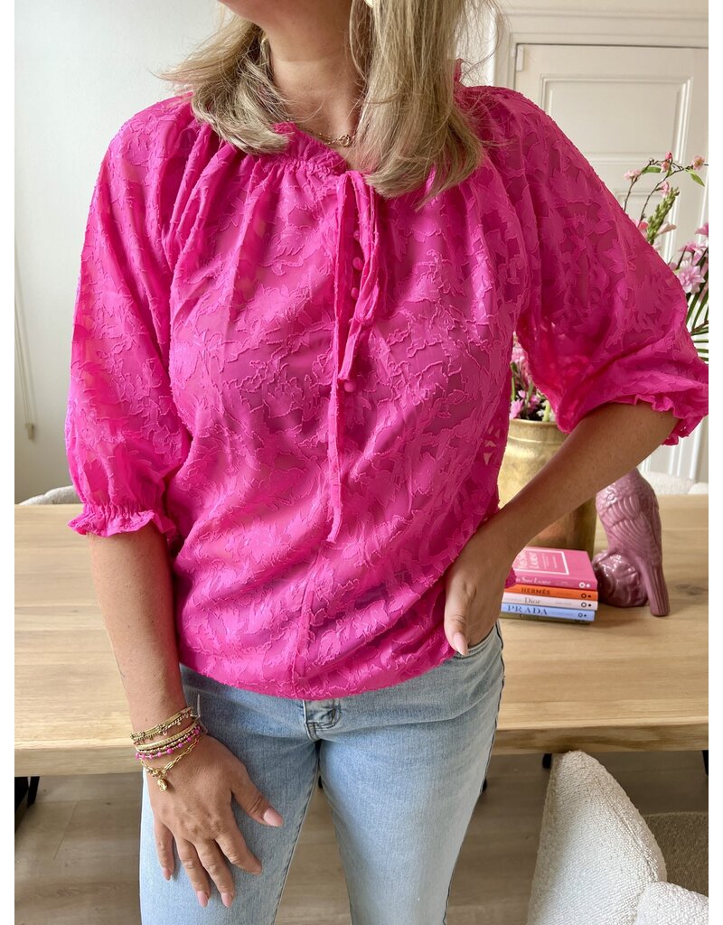 21Jewelz Orli summer blouse pink