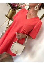 21Jewelz Lovely summer dress washed coral