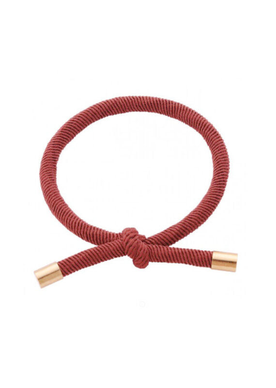 21Jewelz Gold detailed knot hair tie - roest