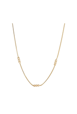 Go Dutch Label D&E Subtle Heart Necklace gold