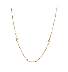 Go Dutch Label D&E Subtle Heart Necklace gold