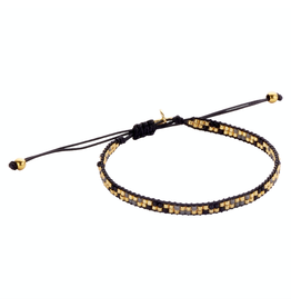 Biba BIBA - Miyuki bracelet gold dots