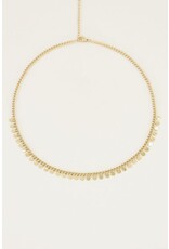 My Jewellery Ketting kleine muntjes - goud