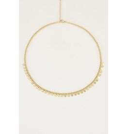My Jewellery Ketting kleine muntjes - goud