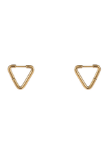 Go Dutch Label D&E - Triangle earrings gold