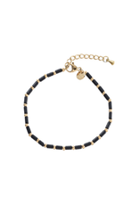 Go Dutch Label D&E - Black beads bracelet