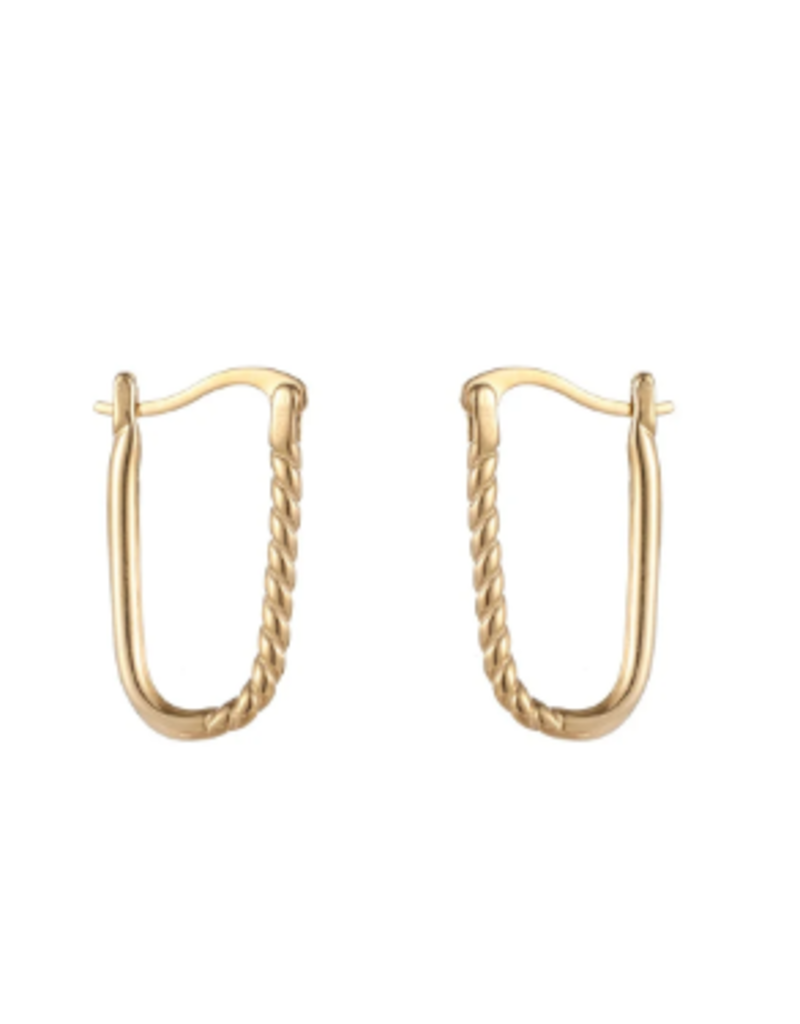 Go Dutch Label D&E - Twisted oval hoops