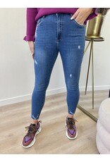 VS MISS High waist skinny jeans - dark blue