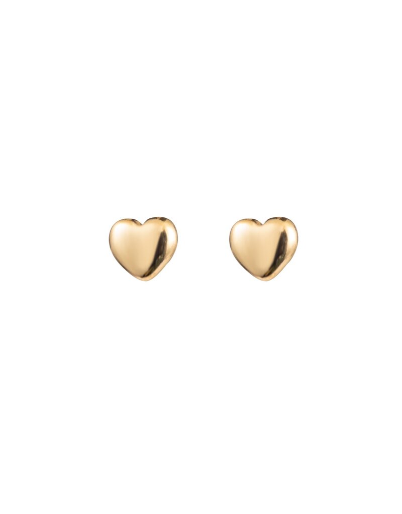 Go Dutch Label D&E - Full heart studs