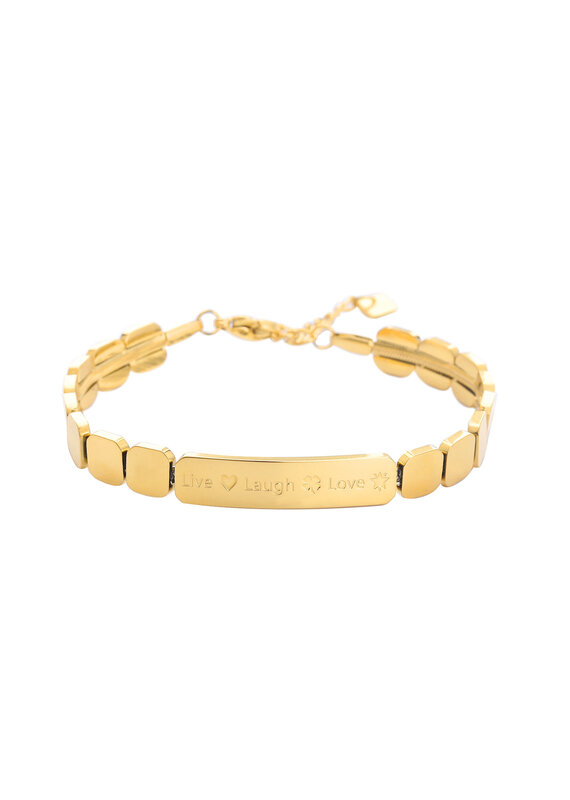 21Jewelz Live, laugh, love bracelet