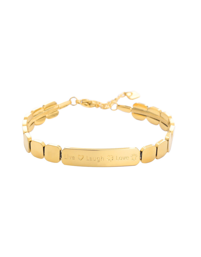 21Jewelz Live, laugh, love bracelet