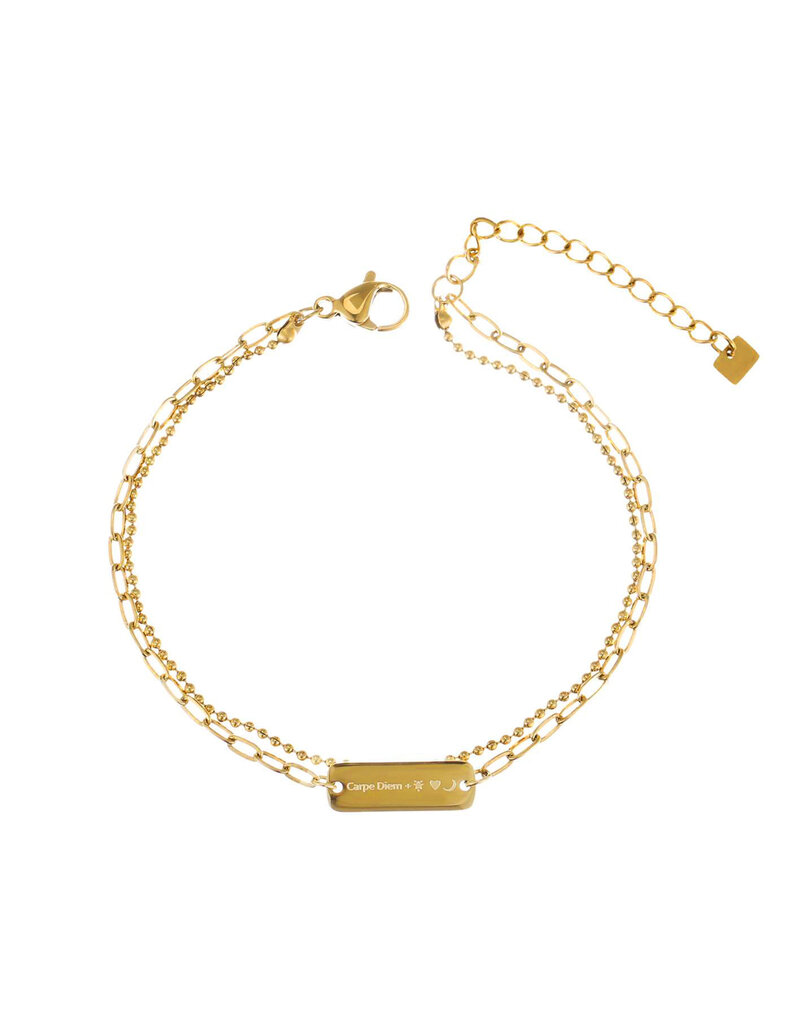 21Jewelz Carpe diem bracelet