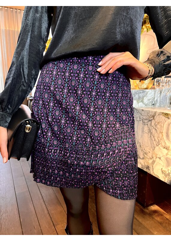 Lofty Manner Skirt Jaleni - Multi Crystal Print