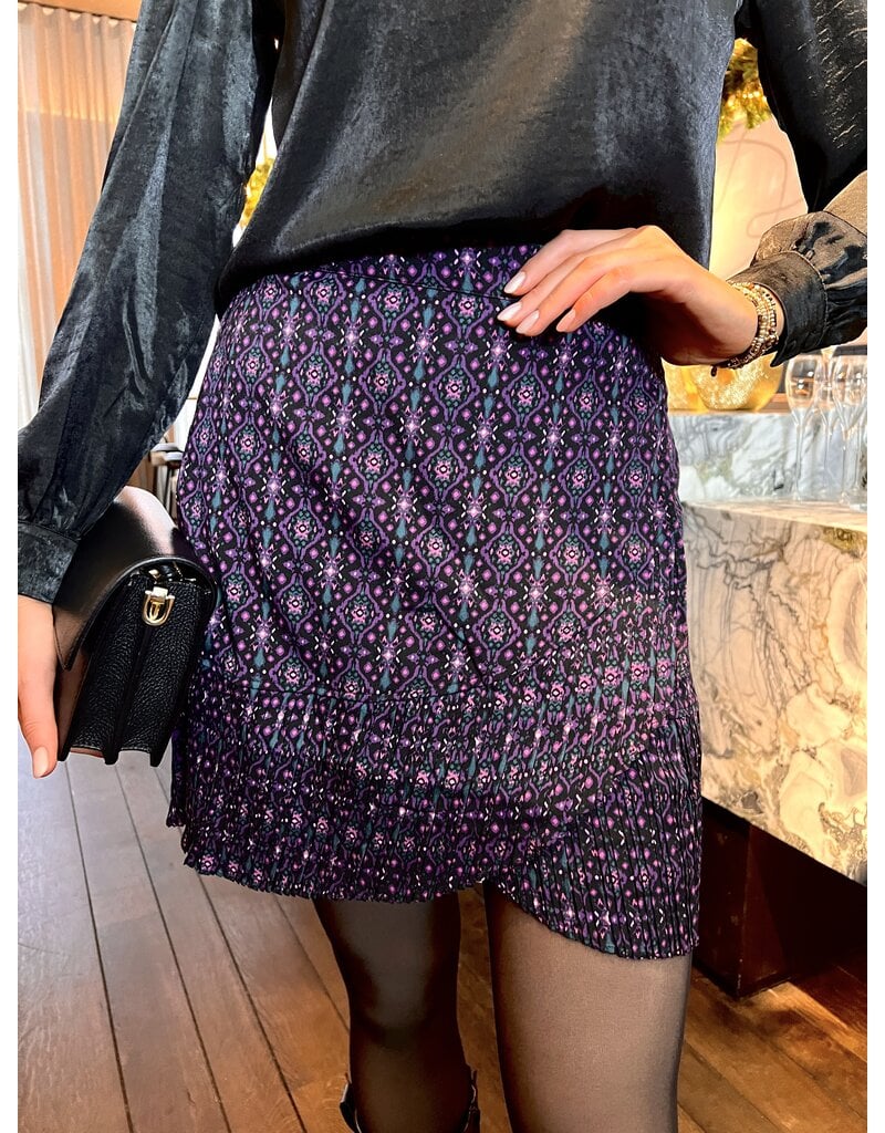 Lofty Manner Skirt Jaleni - Multi Crystal Print