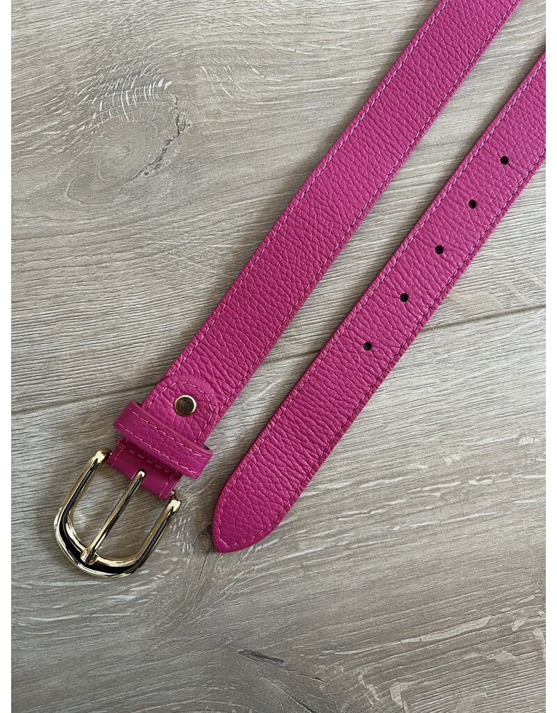 21Jewelz Musthave gold detailed belt fuchsia