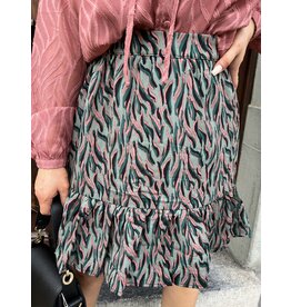 Lofty Manner Skirt Natalia Koi carper print