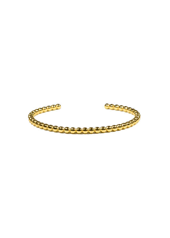 21Jewelz Bolletjes bangle - goud