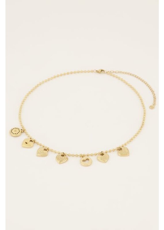My Jewellery My Jewellery | Candy ketting met bedels - goud