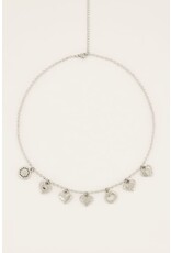 My Jewellery My Jewellery | Candy ketting met bedels - zilver