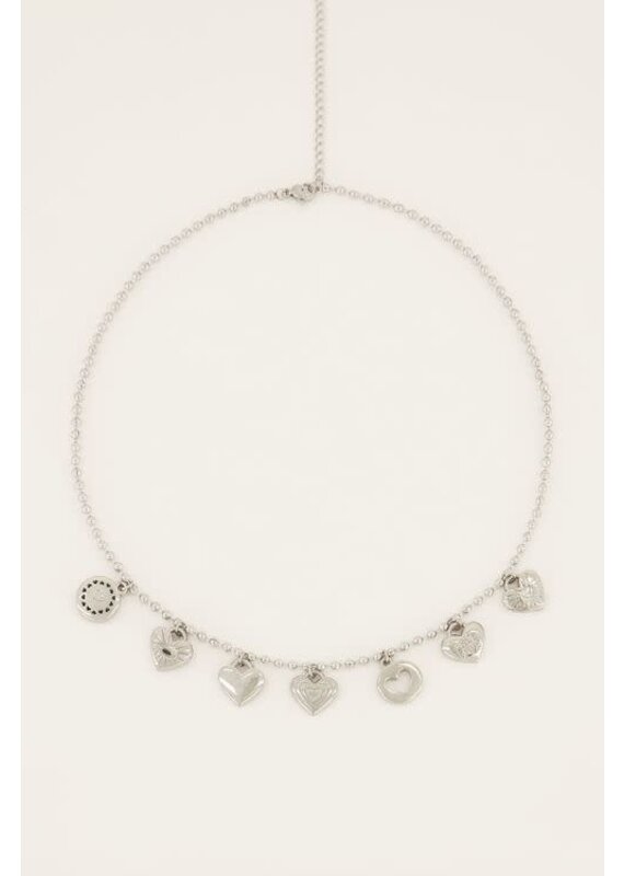 My Jewellery My Jewellery | Candy ketting met bedels - zilver