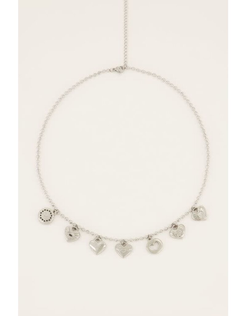 My Jewellery Candy ketting met bedels - zilver