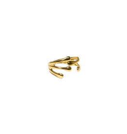 21Jewelz Open ring organisch - goud