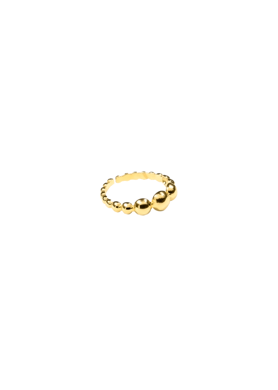 21Jewelz Ring met bolletjes - goud