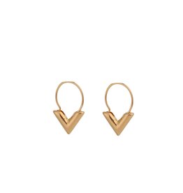 Go Dutch Label D&E - Small V earrings